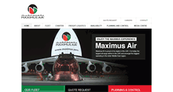 Desktop Screenshot of maximus.aero
